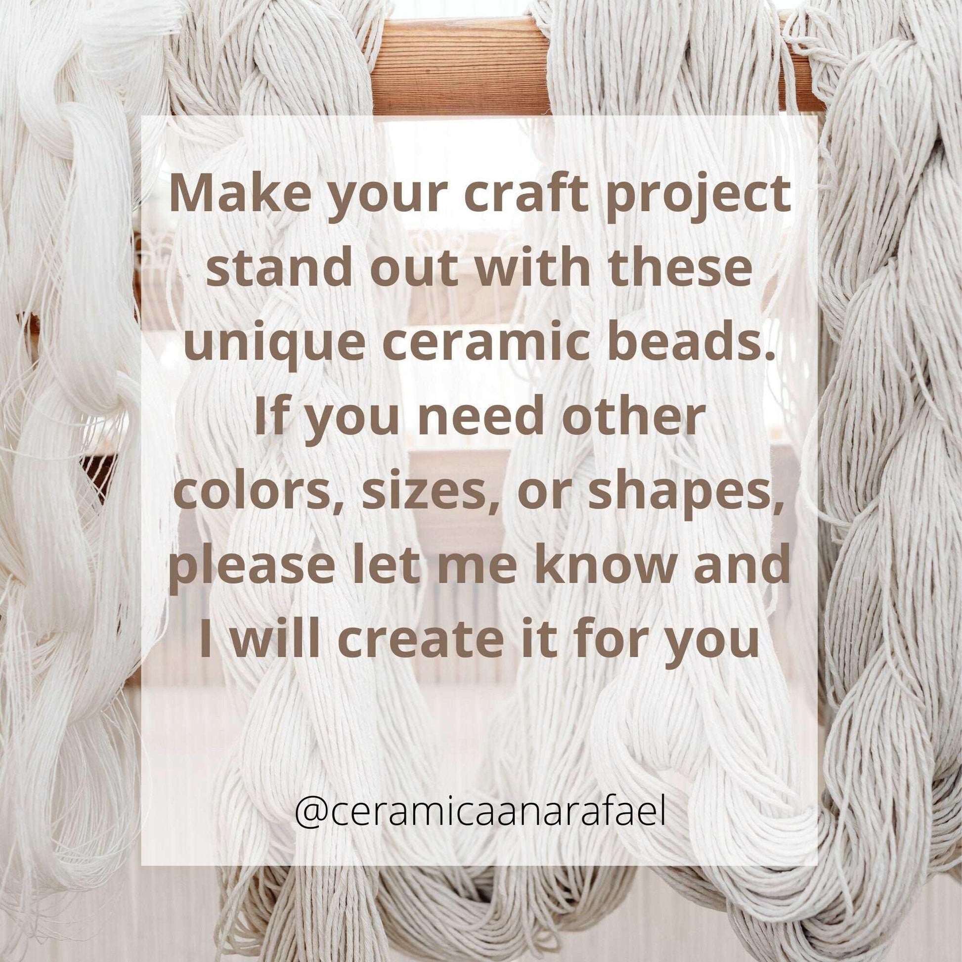 10Pc Ceramic Macrame Beads With Large Hole For Jewelry Making, Coral Pink Clay Tube Beads for Bracelets, Dreadlock Beads Braid Accessories