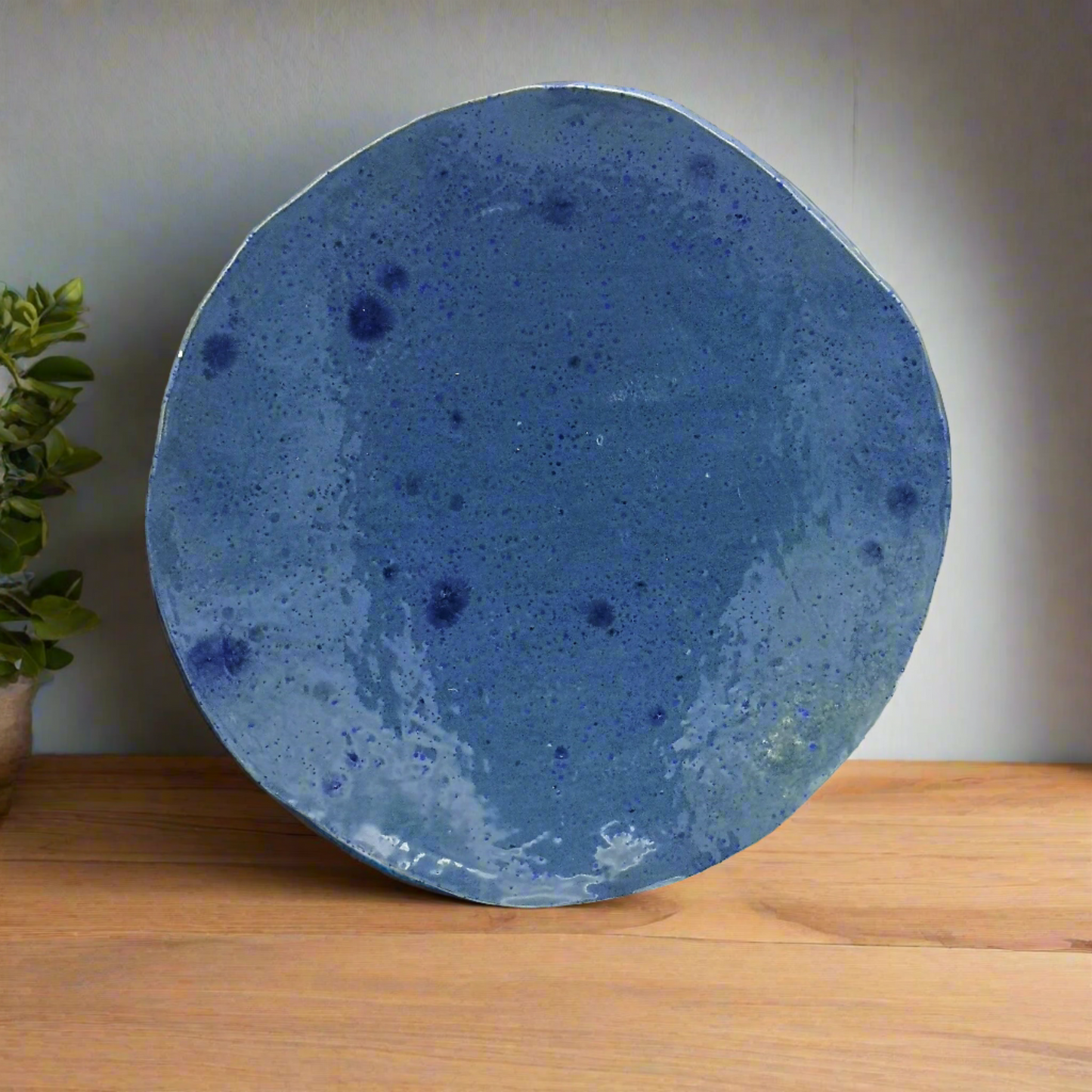 🌺 Handmade Ceramic Plate, Unique Portuguese Pottery 🌺 🎁 Perfect for Serving, Decorating, or as a Memorable Gift 🎁