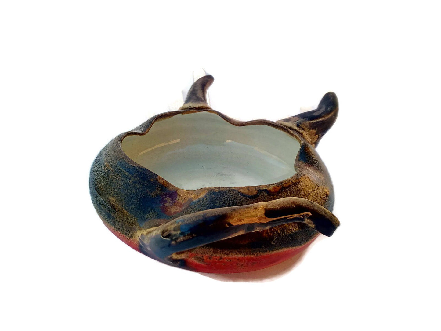 MODERN ASHTRAY, CERAMIC Ashtray, Handmade Pottery Cigar Ashray Decorative - Ceramica Ana Rafael