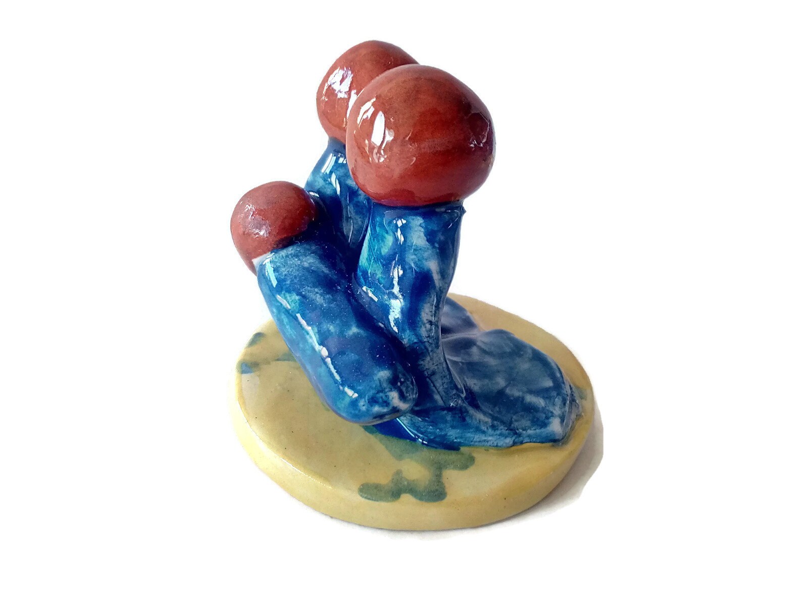 Statues Sculptures, Holy Family Ceramic Sculpture, Handmade Pottery Table Sculpture Nativity Scene Contemporary Art House Warming Gifts - Ceramica Ana Rafael