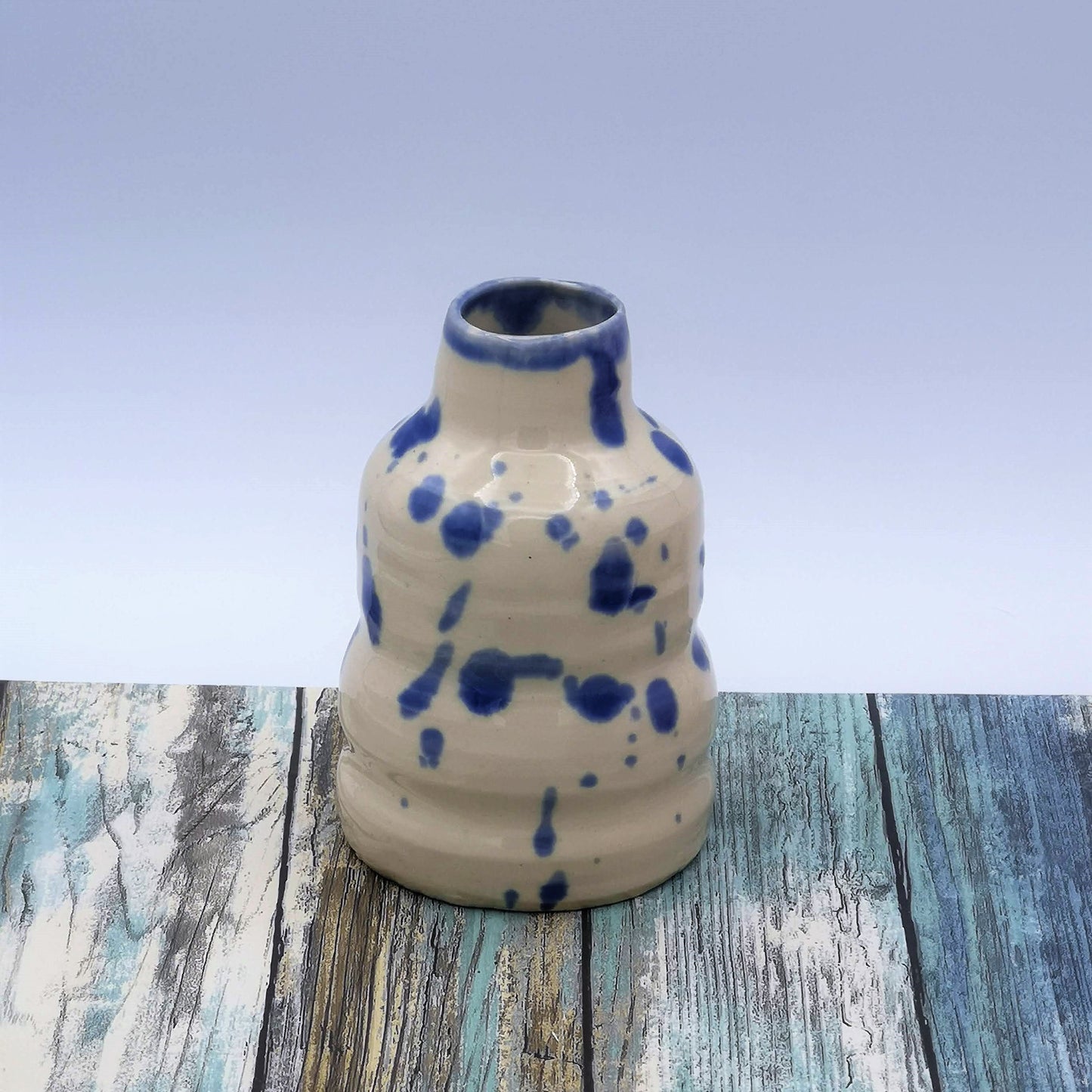 MODERN CERAMIC VASE, Mothers Day Gift From Daughter, Sculptural Farmhouse Decor Housewarming Gift New Home, Unique Wedding Gift For Couple - Ceramica Ana Rafael