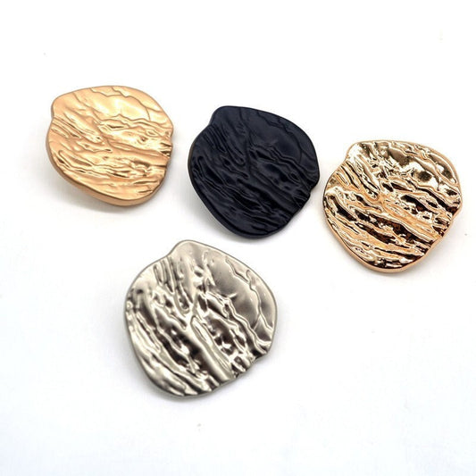 Extra Large Metal Shank Button 30mm – Decorative Oversized Coat & Blazer Sewing Button