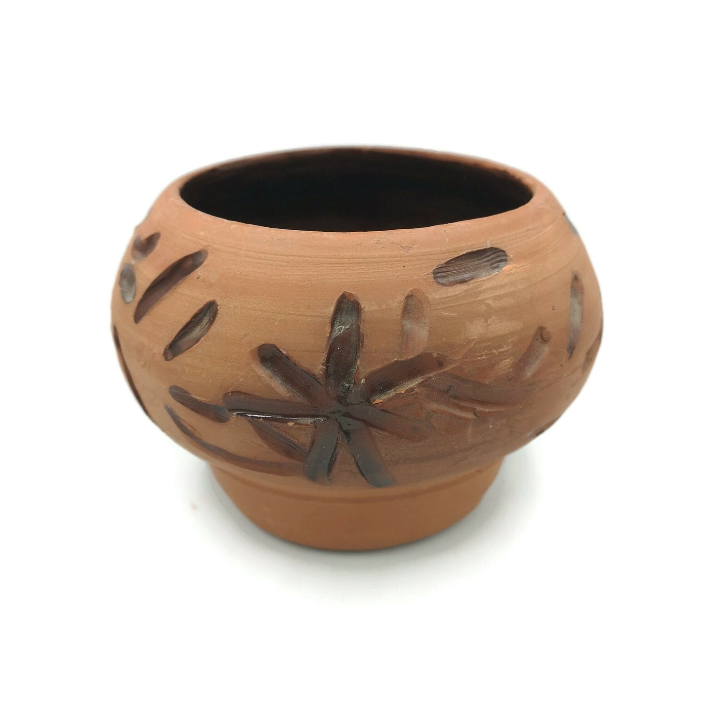CERAMIC SUCCULENT PLANTER, Terracotta Cache Pot For Cactus, Ceramic Bud Vase Decorative, New Home Gift - Ceramica Ana Rafael