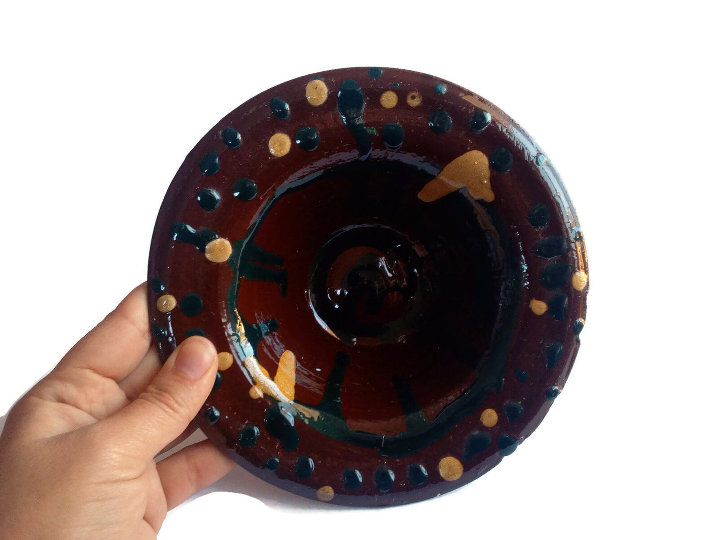 Handmade Ceramic Bowl, Decorative Bowl, Dad Birthday Gift From Daughter, Trinket Bowl Hand Thrown Clay Bowl, Key Bowl, Shaving Bowl - Ceramica Ana Rafael