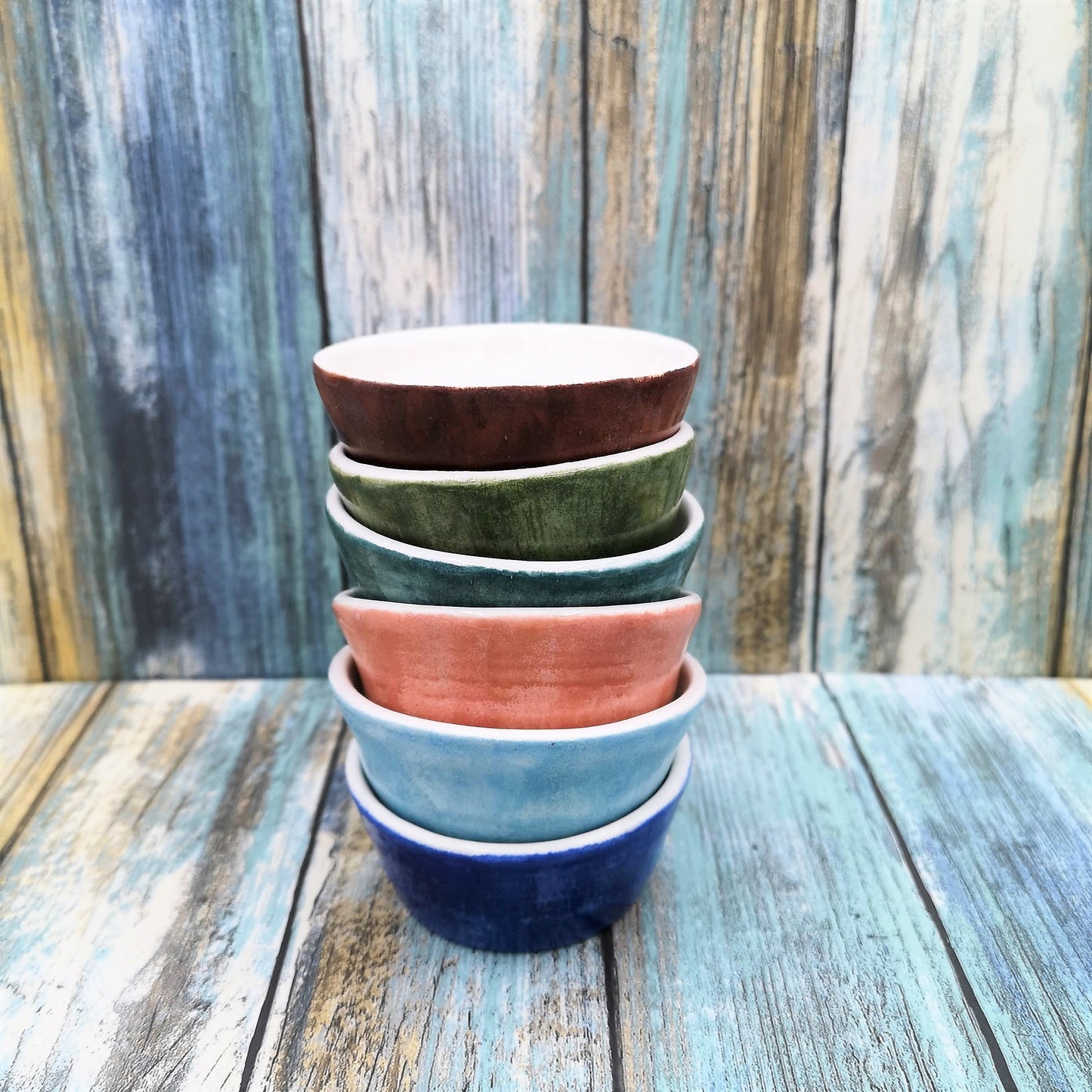 Small Ceramic Bowl Set Of 6, Serving Bowl, Unique Small Sauces Bowls To Serve Small Things, Decorative Bowl Housewarming Gift For New Home - Ceramica Ana Rafael