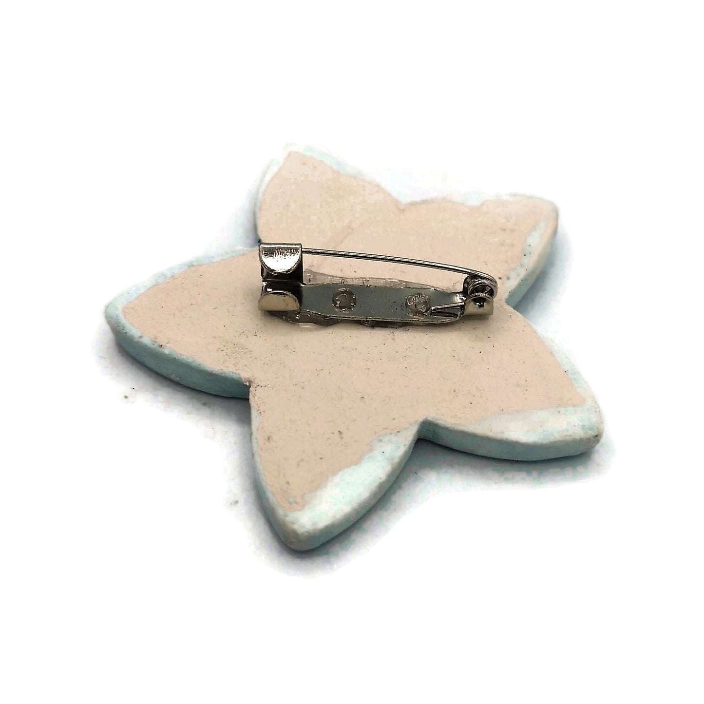 Star Brooch, Celestial Brooch, Ceramic Jewelry Mothers Day Gift For Grandma, Broach Pin Mom Birthday Gift From Daughter - Ceramica Ana Rafael