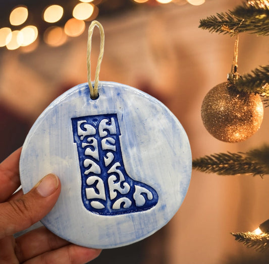 Christmas Ornaments, Ceramic Wall Hanging, Housewarming Gift First Home, Christmas Gift For Mom, Trending now, Secret Sister - Ceramica Ana Rafael