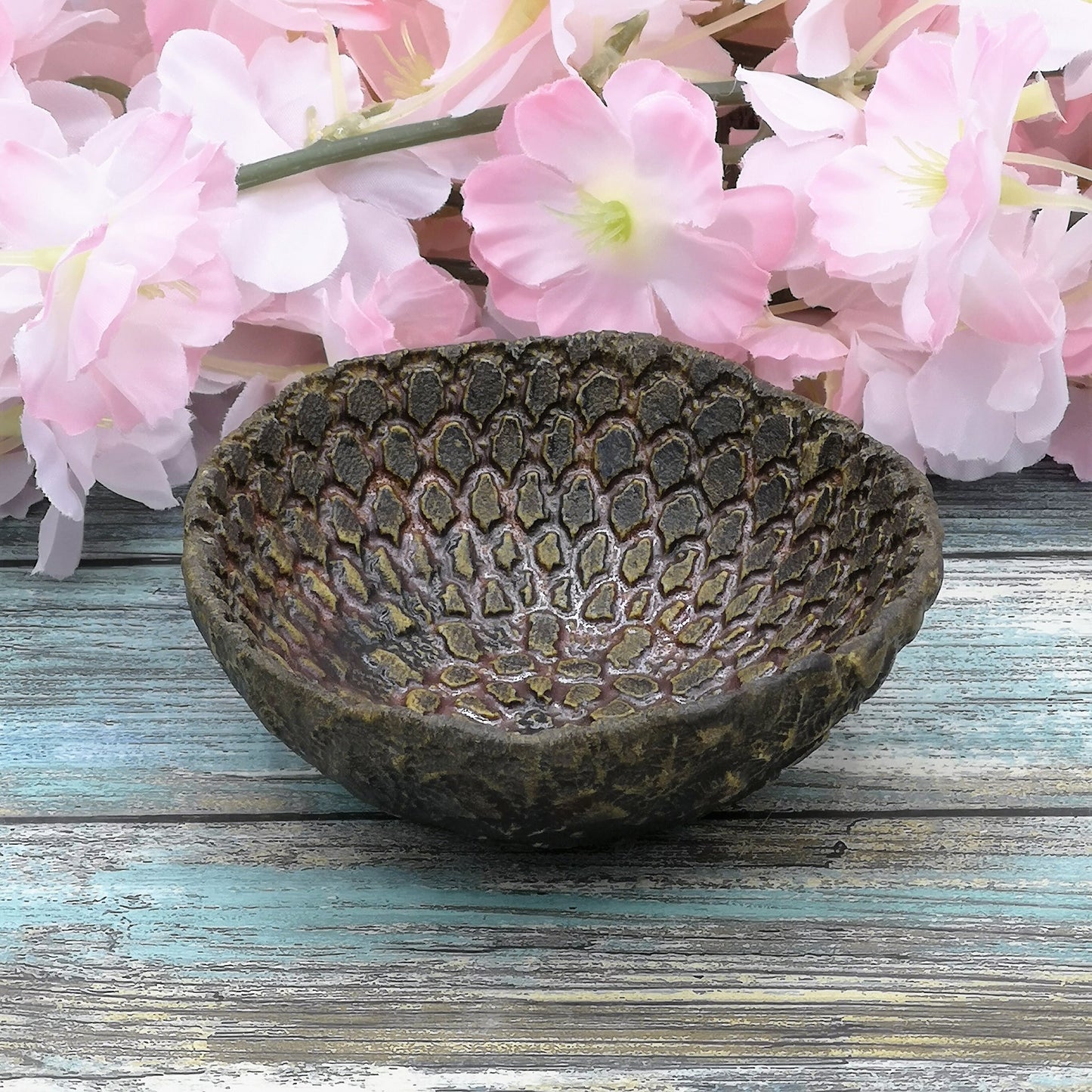 Handmade Ceramic Bowl Ring Holder For Women, Textured Small Clay Ring Dish Bridal Shower Favors, Best Sellers Pottery Trinket Bowl - Ceramica Ana Rafael