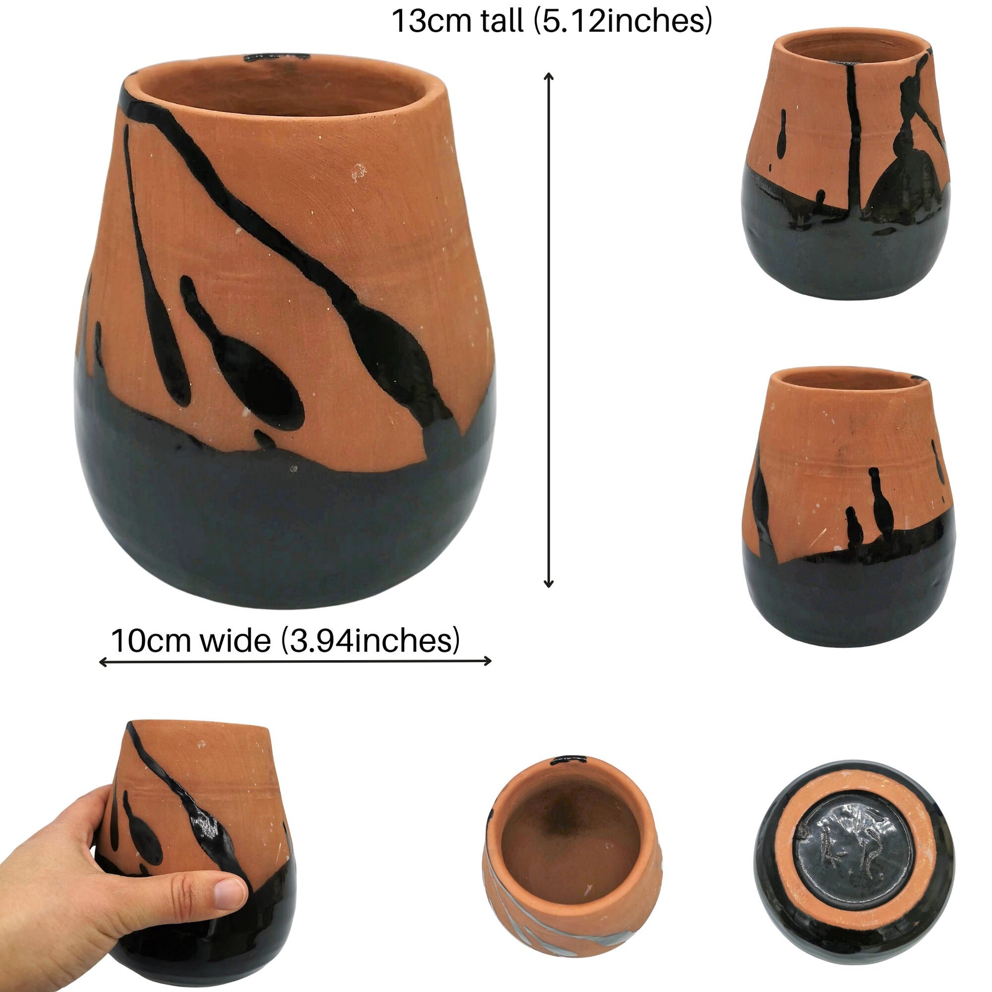 CERAMIC UTENSIL HOLDER, Modern Ceramic Vase, Large Utensil Kitchen Holder Vase, Custom Utensil Organizer, Studio Pottery - Ceramica Ana Rafael