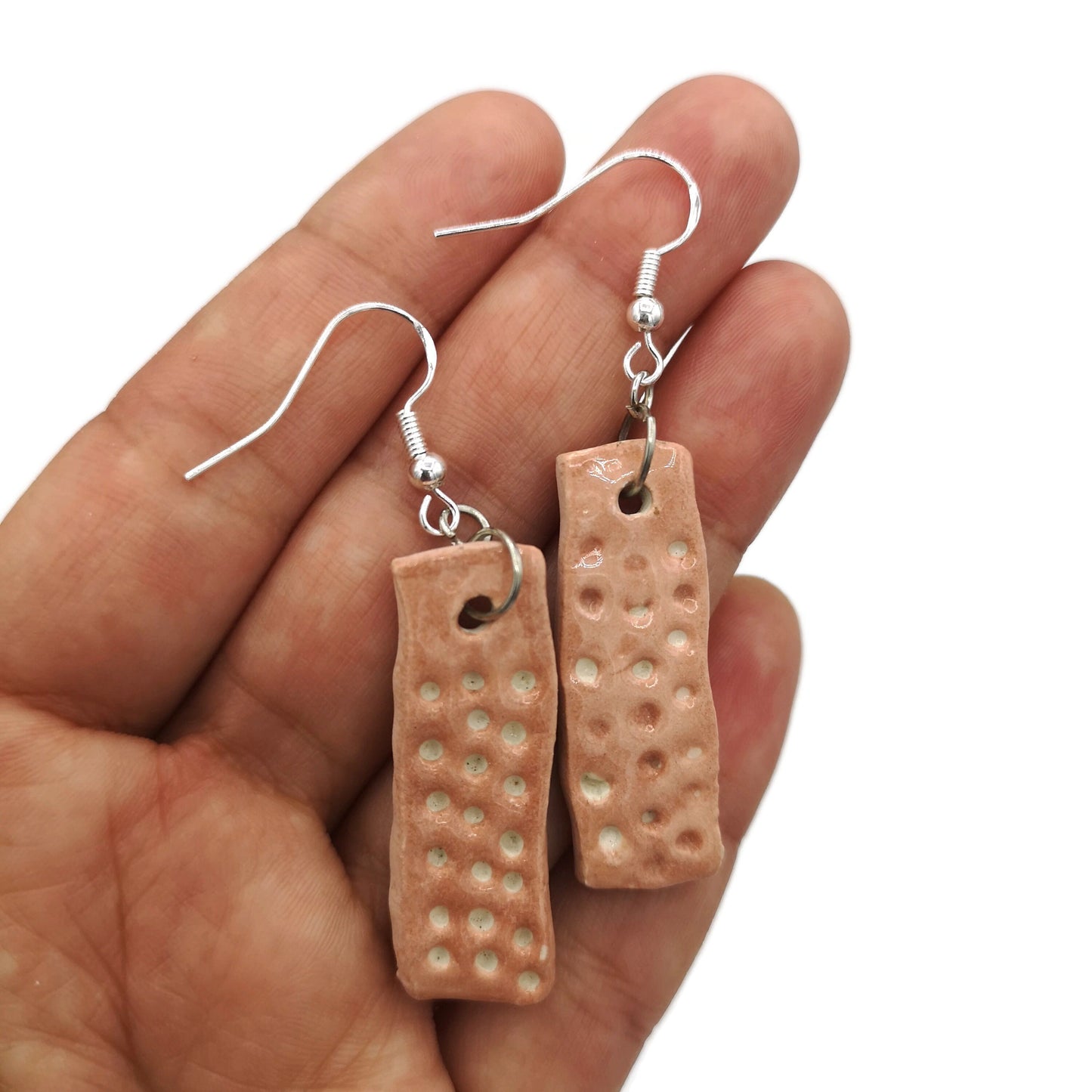 Pendientes funky cuelgan boho para mujeres, mejores regalos de plata de ley para ella, regalo de cumpleaños de mamá de su hija, pendientes estéticos más vendidos