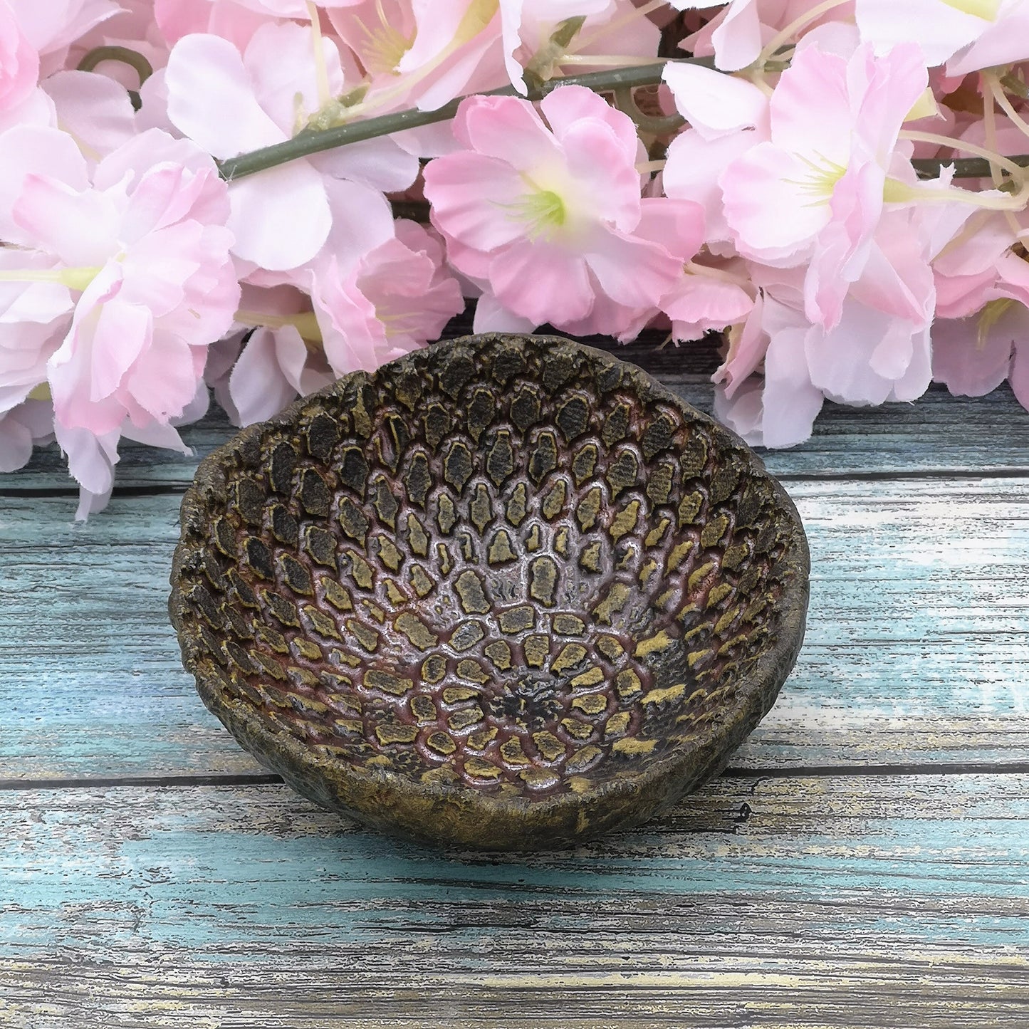 Handmade Ceramic Bowl Ring Holder For Women, Textured Small Clay Ring Dish Bridal Shower Favors, Best Sellers Pottery Trinket Bowl - Ceramica Ana Rafael