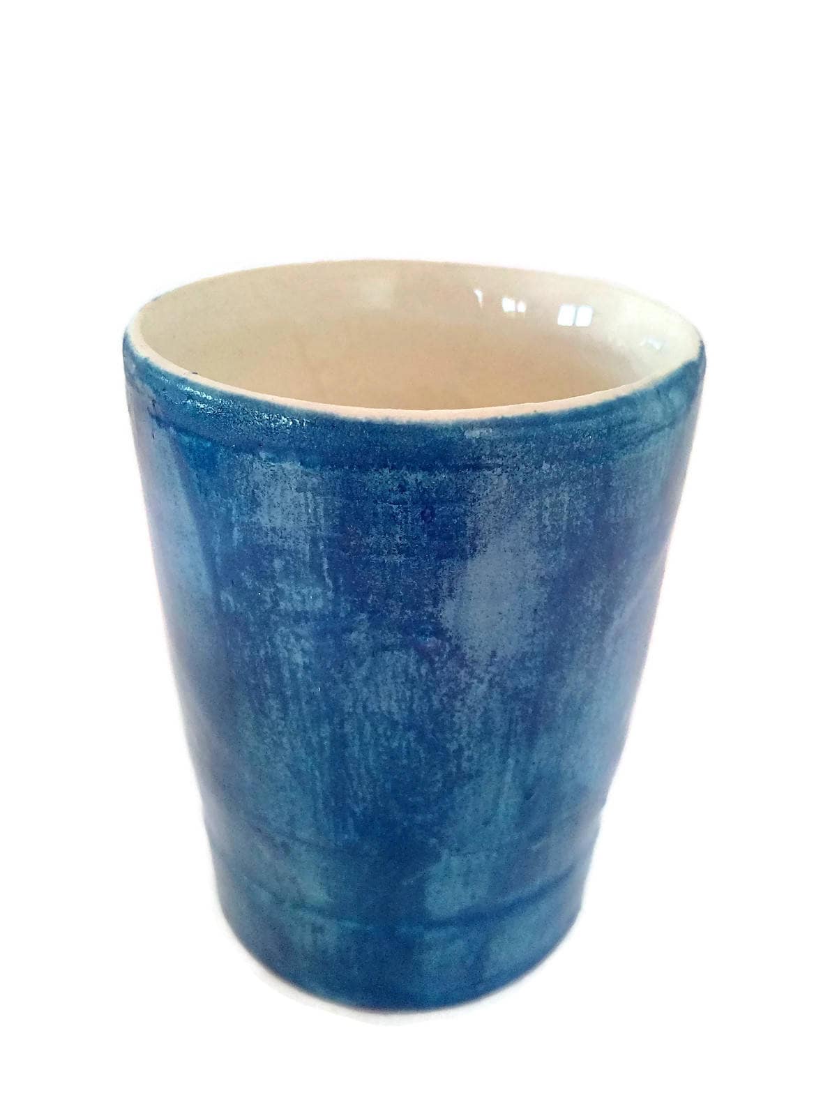 CERAMIC TUMBLER No HANDLE, Coffee Mug Handmade Pottery, Best Gifts For Him, Valentines Day Gift, Housewarming Gift First Home, Keep Cup - Ceramica Ana Rafael