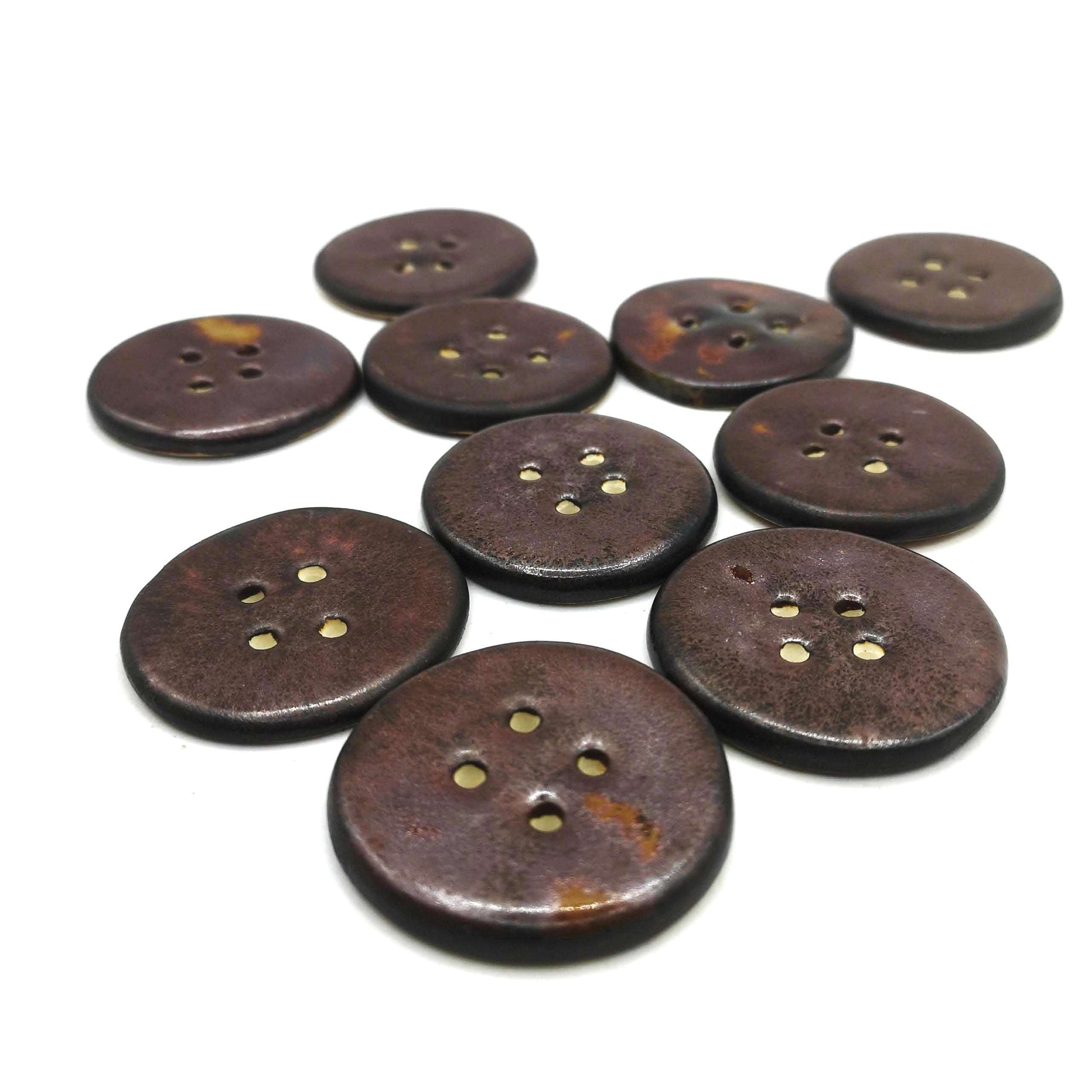 extra large buttons hippie, ceramic buttons for sewing, decorative buttons for purses, novelty buttons for jacket, best sellers 2023 - Ceramica Ana Rafael