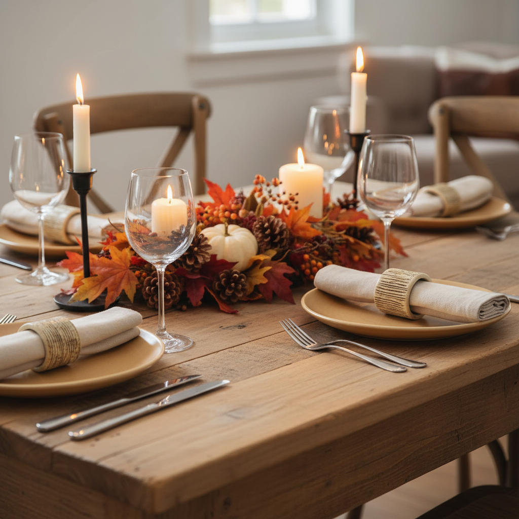 Autumn Dinner Table