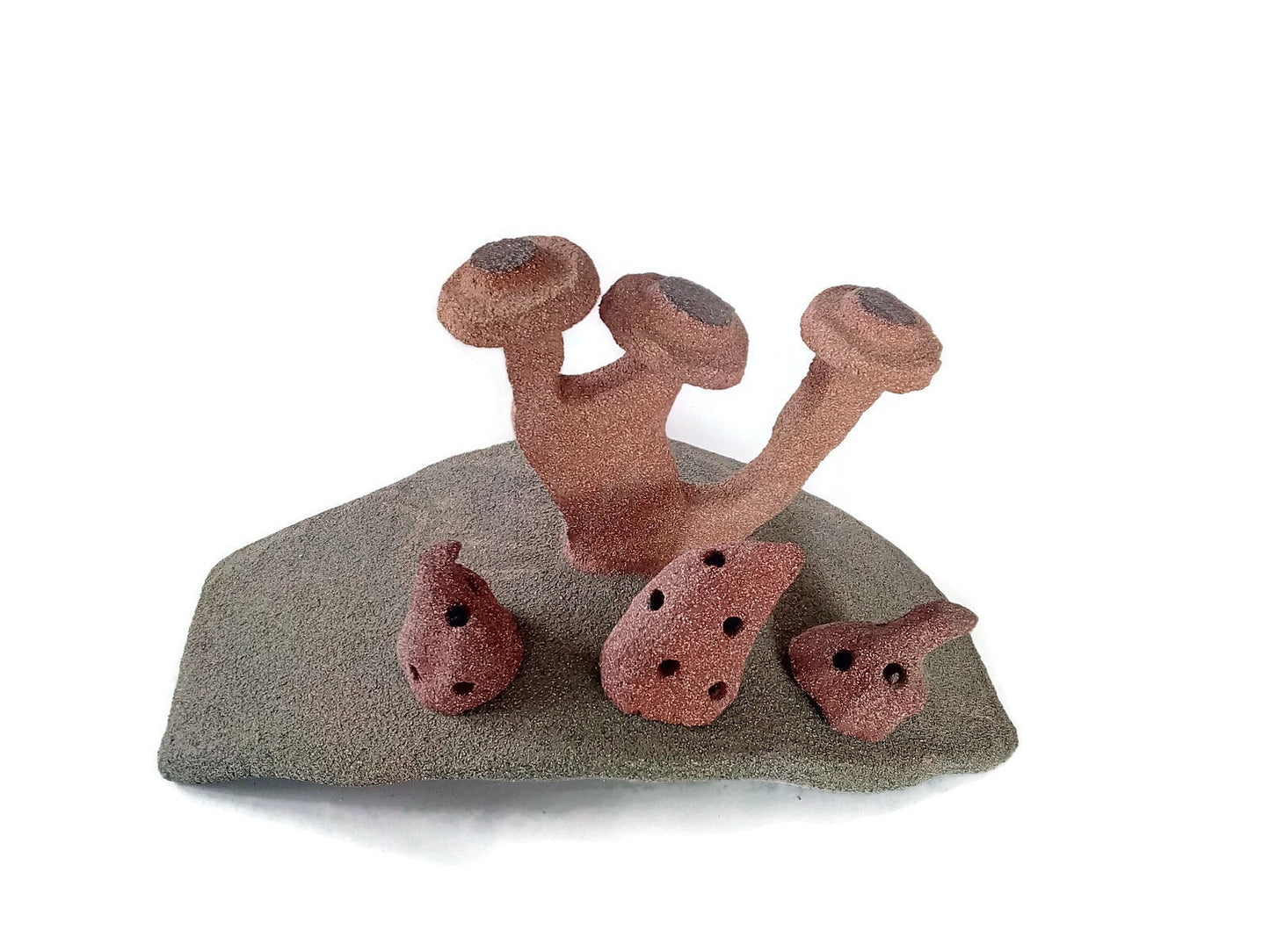 handmade ceramic mushroom sculpture, weird office desk accessories for women, mushroom lovers gift, best sellers, unique wedding gift couple - Ceramica Ana Rafael