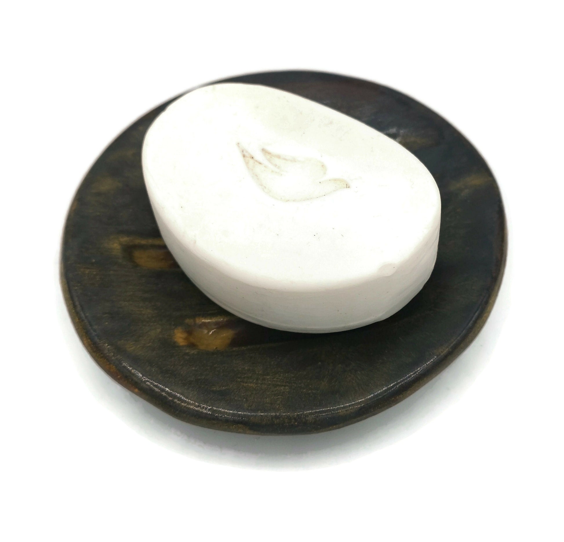 DISH SOAP DISPENSER With Drain, Ceramic Soap Dish Tray, Bathroom Accessories For Soap Bar Soap Saver - Ceramica Ana Rafael