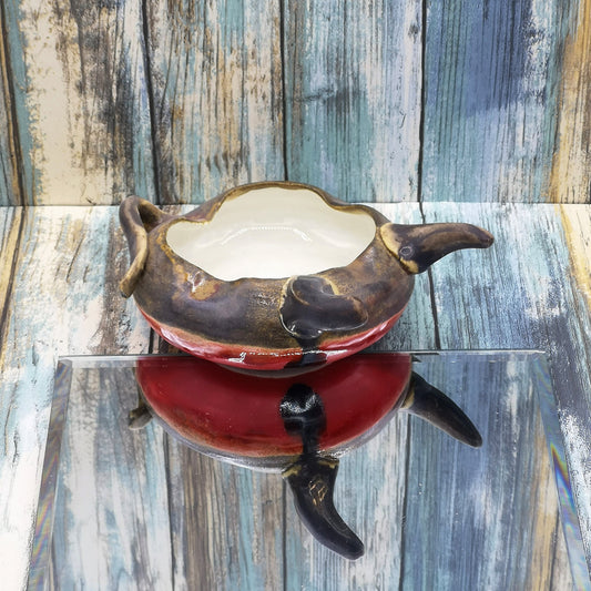 MODERN ASHTRAY, CERAMIC Ashtray, Handmade Pottery Cigar Ashray Decorative - Ceramica Ana Rafael