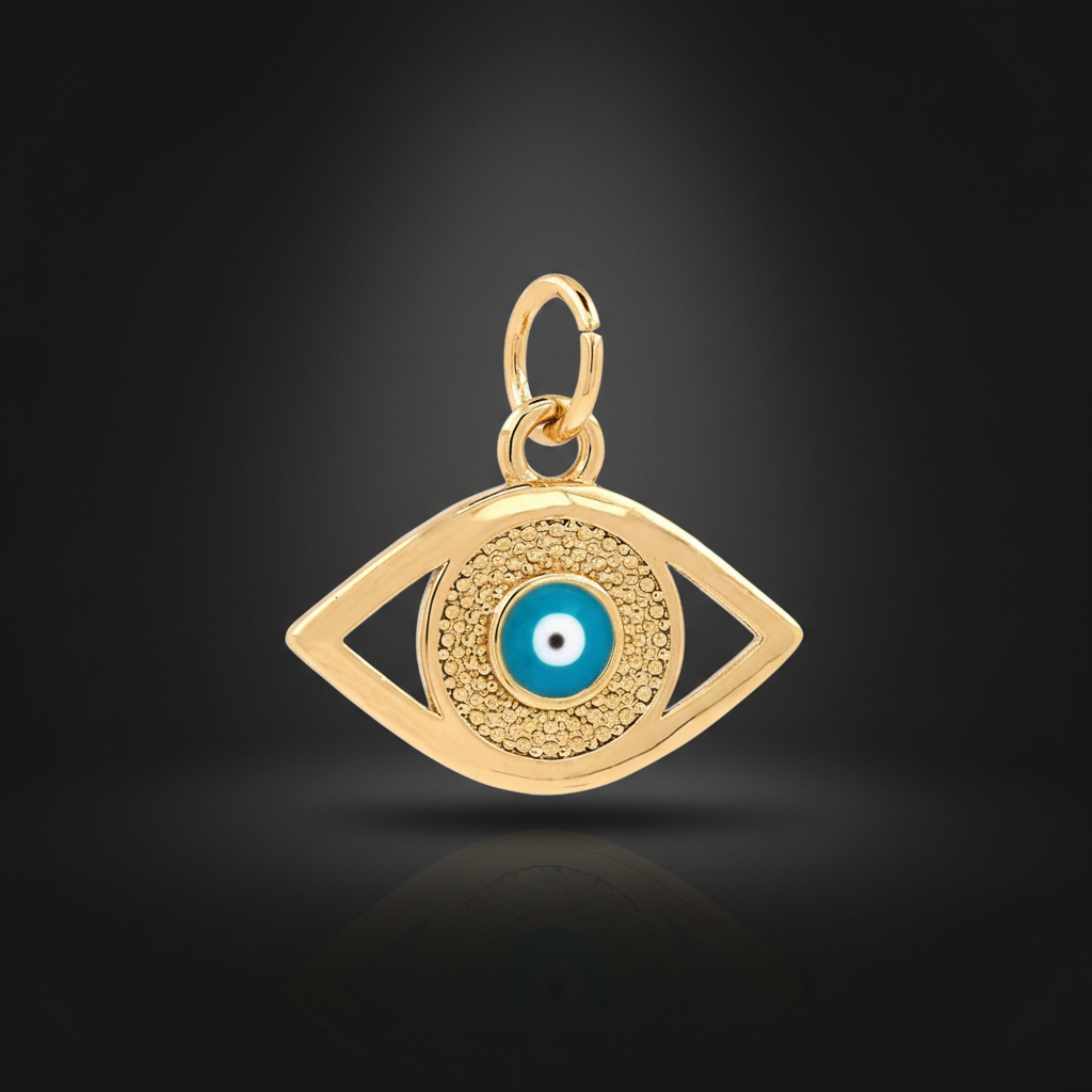 Hero – Evil Eye Gold Pendant