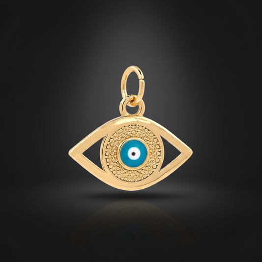 Hero – Evil Eye Gold Pendant