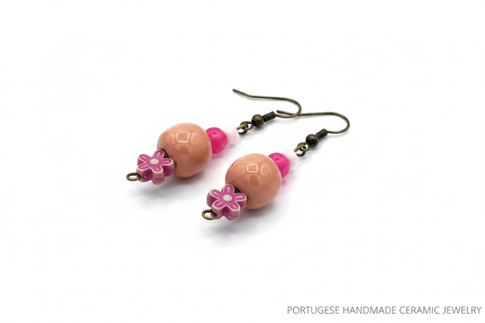 Hero Photo - Pink Dangle Earrings