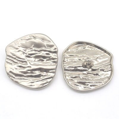 Extra Large Metal Shank Button 30mm – Decorative Oversized Coat & Blazer Sewing Button