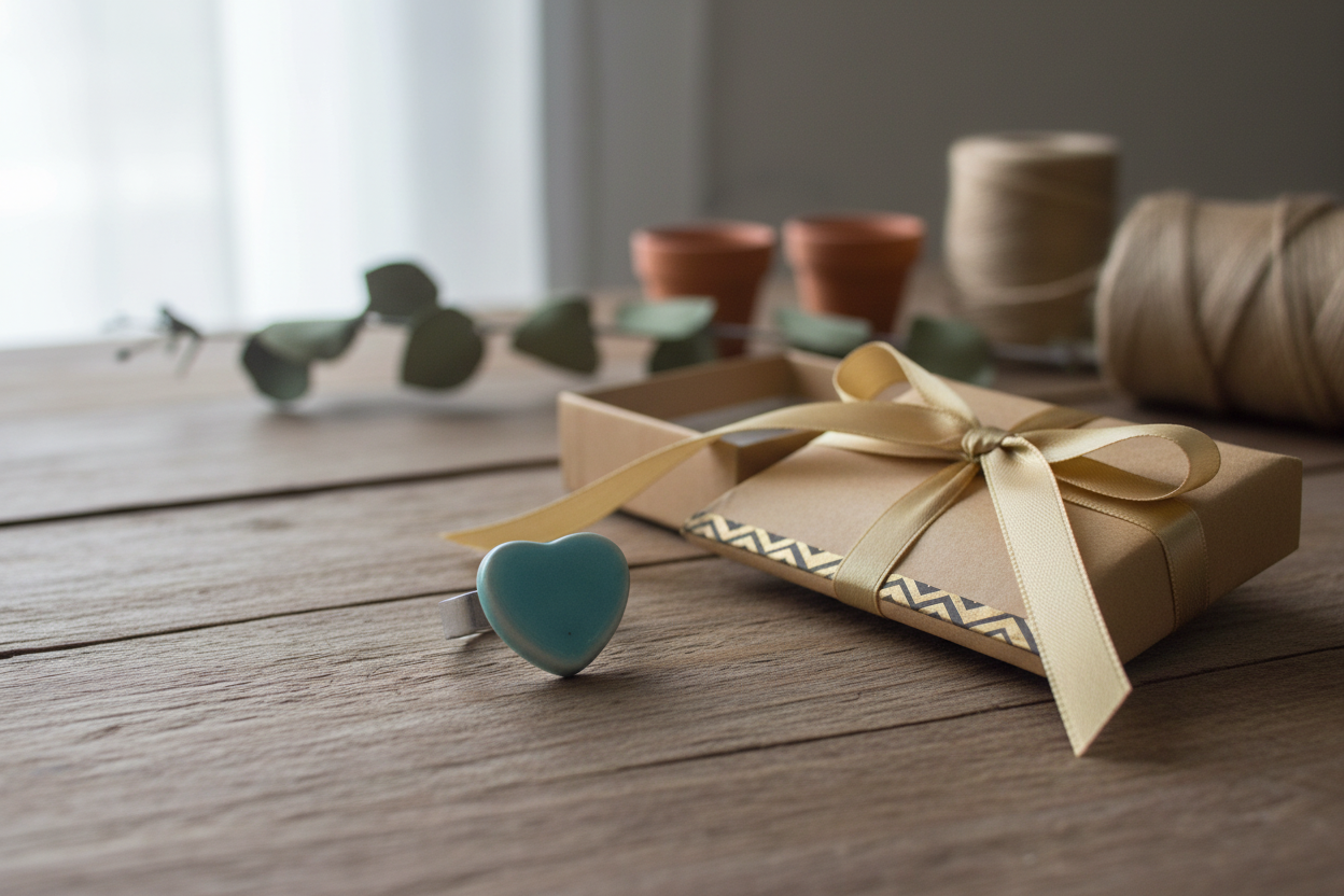 Lifestyle Photo Option 3 - Turquoise Blue Heart Ring